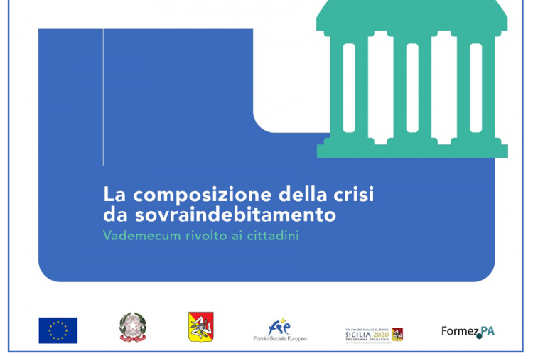 Copertina del Vademecum sul  Sovraindebitamento