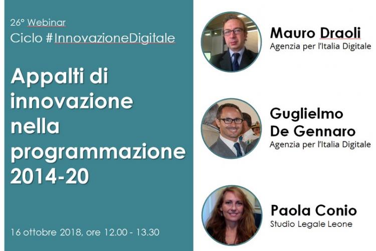 Webinar Appalti innovazione