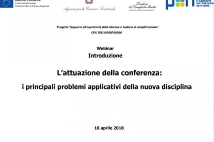 conferenza servizi