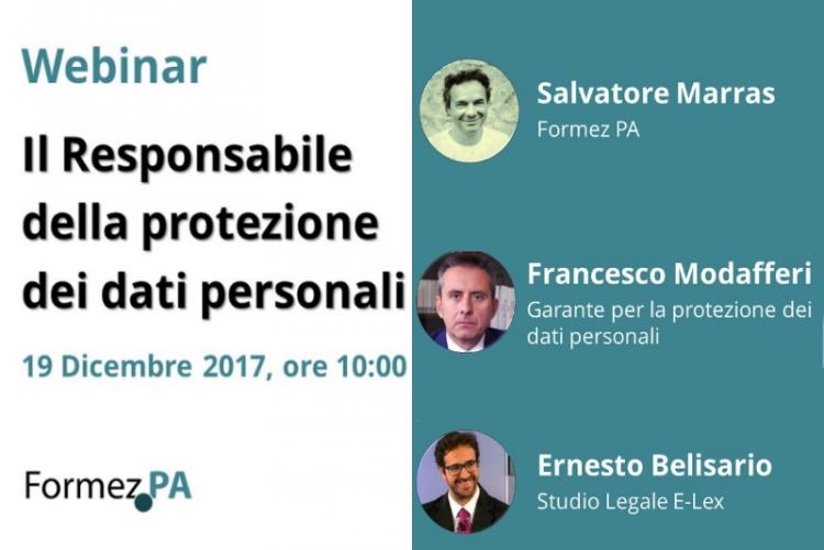 webinar dati personali